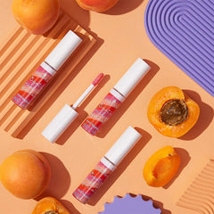 Essence Gor a Crush On Apricots Swirl Lip Gloss - 01 Apricotely In Love Lip Gloss - XOXO cosmetics