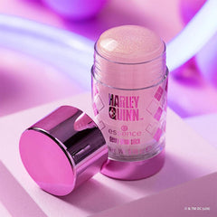 Essence Harley Quinn Dewy Glow Stick - With Cotton Candy Scent Highlighter - XOXO cosmetics