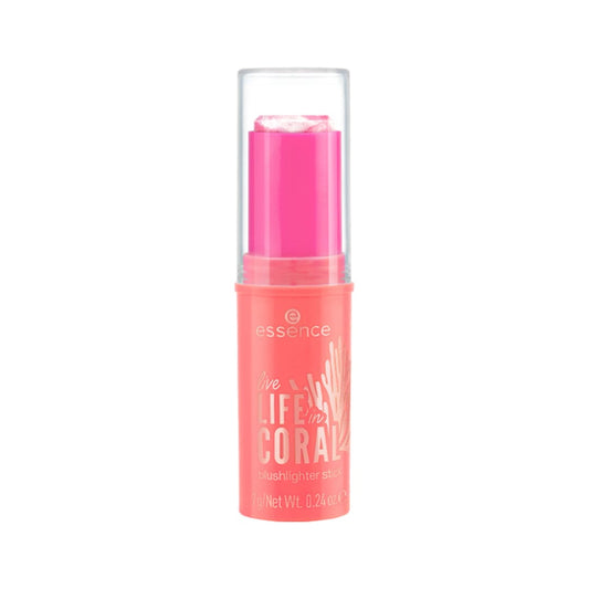 Essence Live Life in Coral Blushlighter Stick Blusher - XOXO cosmetics