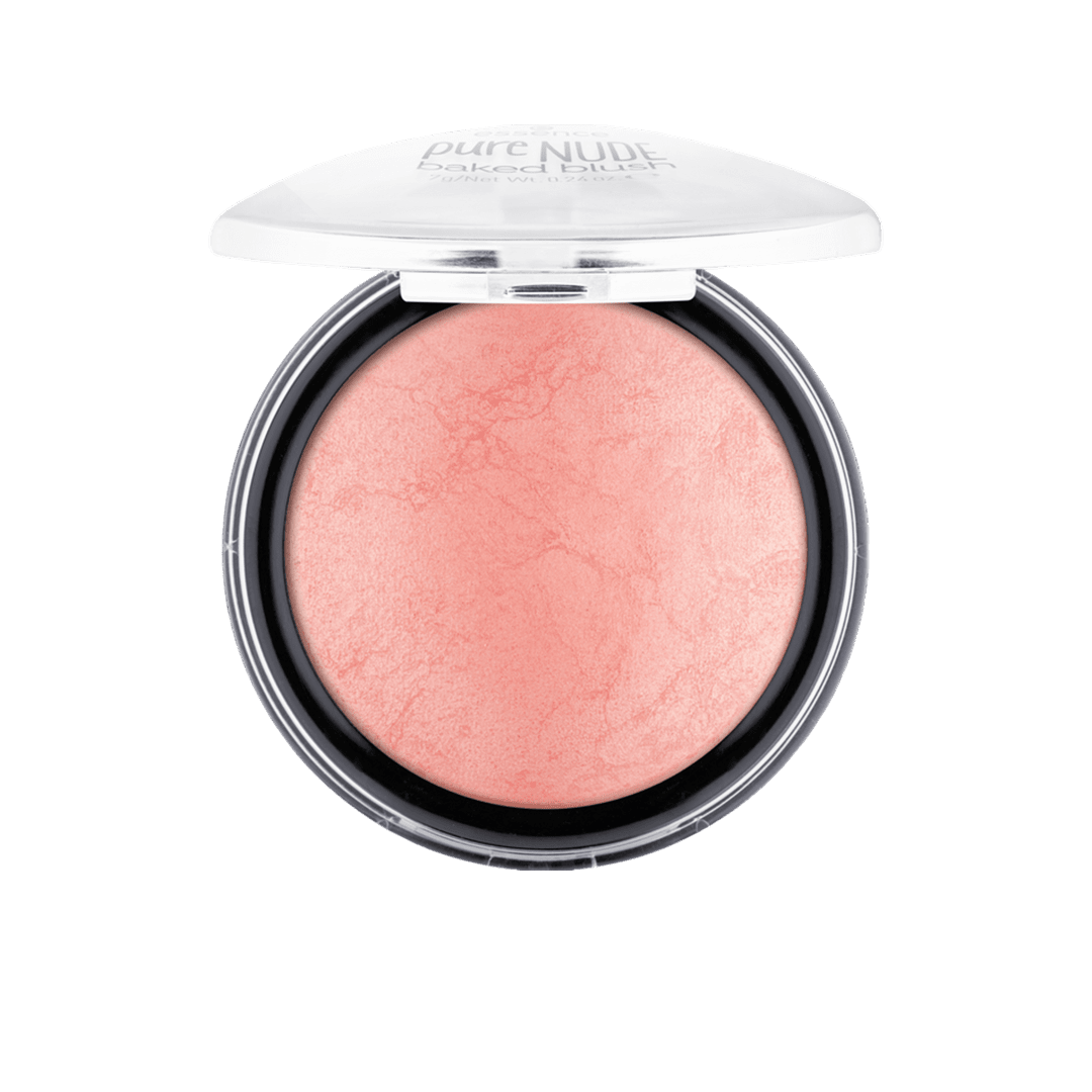 Essence Pure Nude Baked Blush - 01 Shimmery Rose Blush - XOXO cosmetics