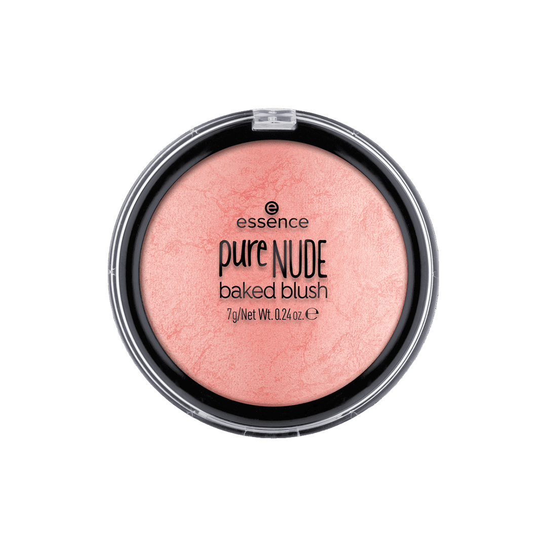Essence Pure Nude Baked Blush - 01 Shimmery Rose Blush - XOXO cosmetics