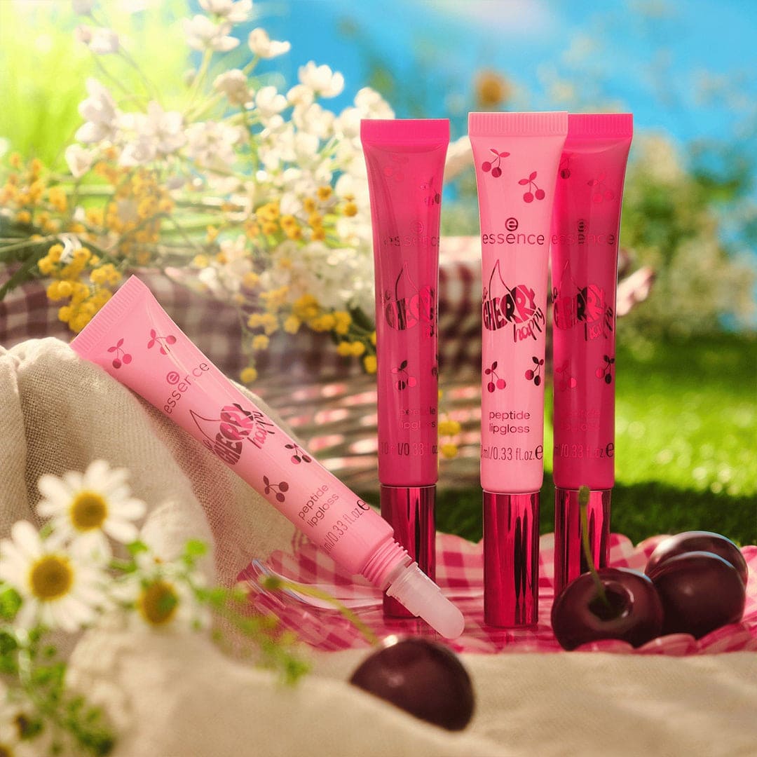 Essence So Cherry Happy Peptide Lipgloss Lip Gloss - XOXO cosmetics