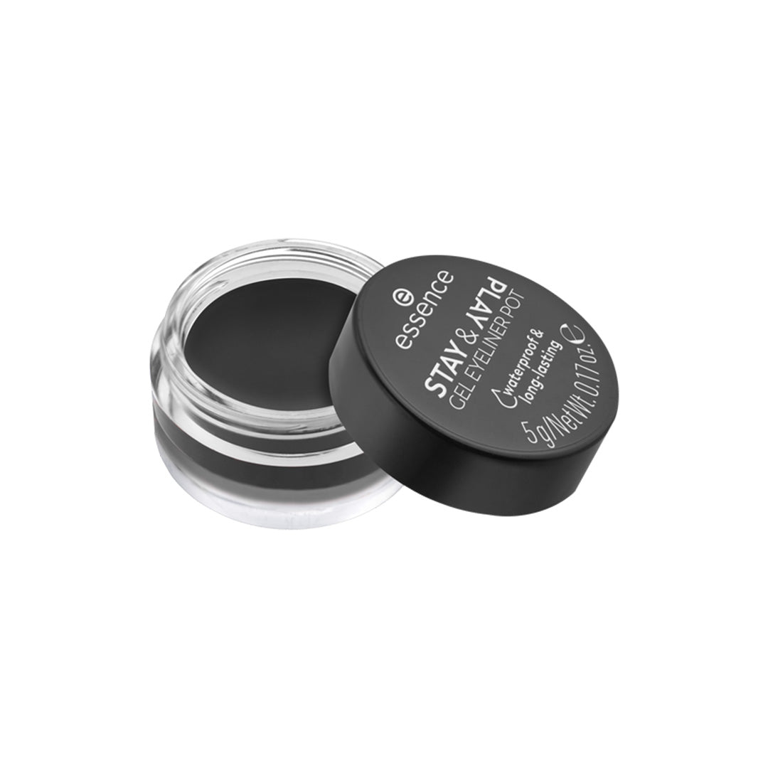 Essence Stay & Play Gel Eyeliner Pot Eyebrow - XOXO cosmetics