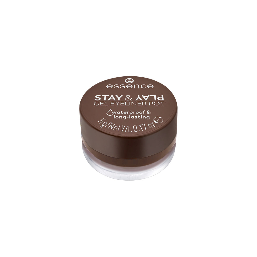 Essence Stay & Play Gel Eyeliner Pot Eyebrow - XOXO cosmetics