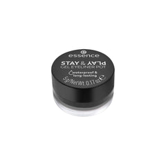Essence Stay & Play Gel Eyeliner Pot Eyebrow - XOXO cosmetics