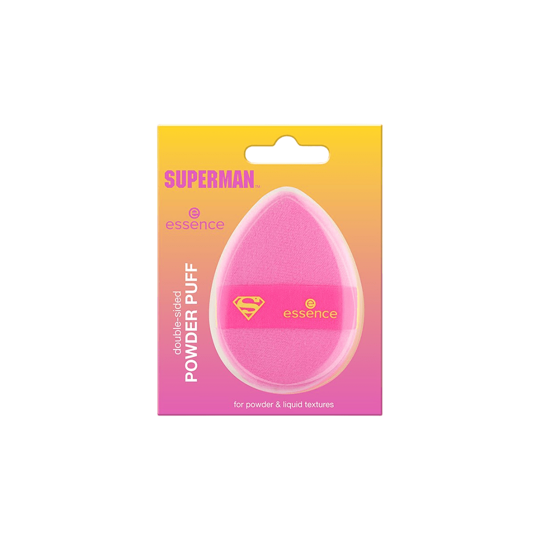 Essence Superman Double-Sided Powder Puff Makeup Tools - XOXO cosmetics