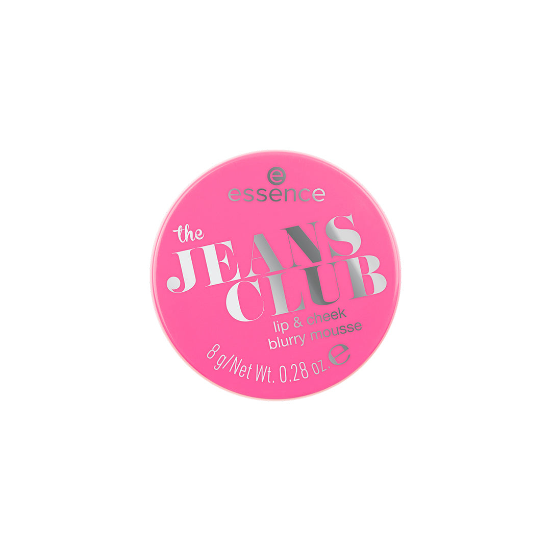 Essence The Jeans Club Lip & Cheek Blurry Mousse - 01 Pink Dreams & Cool Jeans Lip Tint - XOXO cosmetics