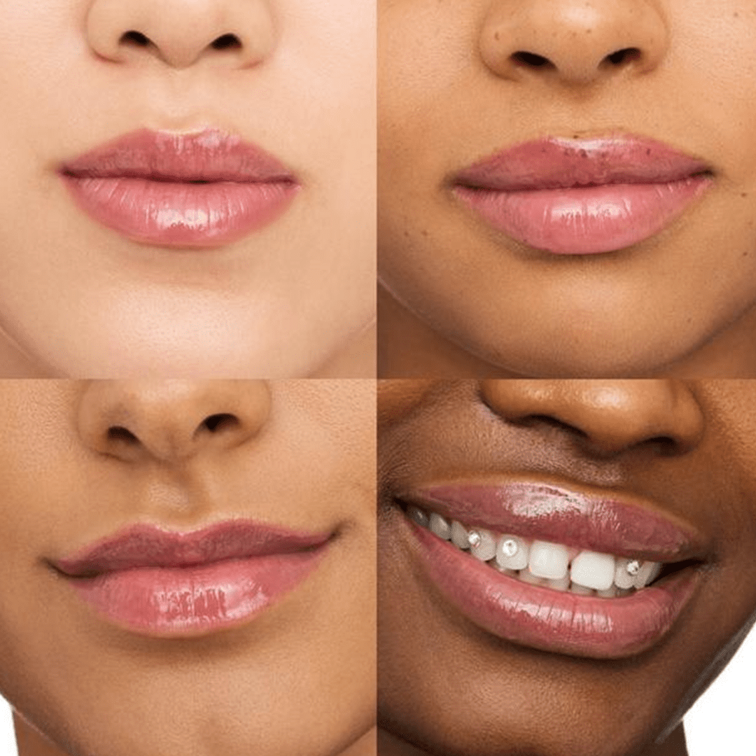 Essence The Super Peptide Glossy Lip Treatment + Pouch !Set - 01 All Toffee'd Up Lip Gloss - XOXO cosmetics