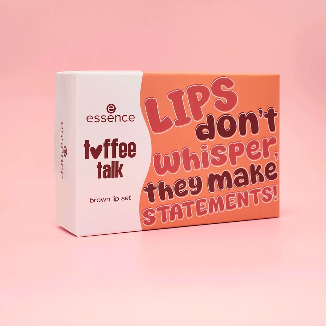Essence Toffe Talk Brown Lip Set Lip Kit - XOXO cosmetics