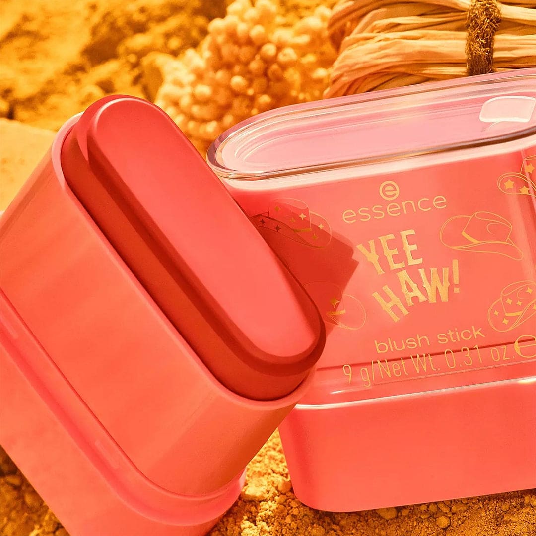 Essence YEE HAW! Blush Stick - 01 Wild Heart, Country Soul Blush - XOXO cosmetics