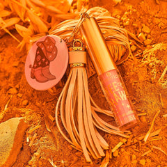 Essence YEE HAW! Lip Beautifier Key Chain - 01 Boots, Hat, Go Lip Gloss - XOXO cosmetics