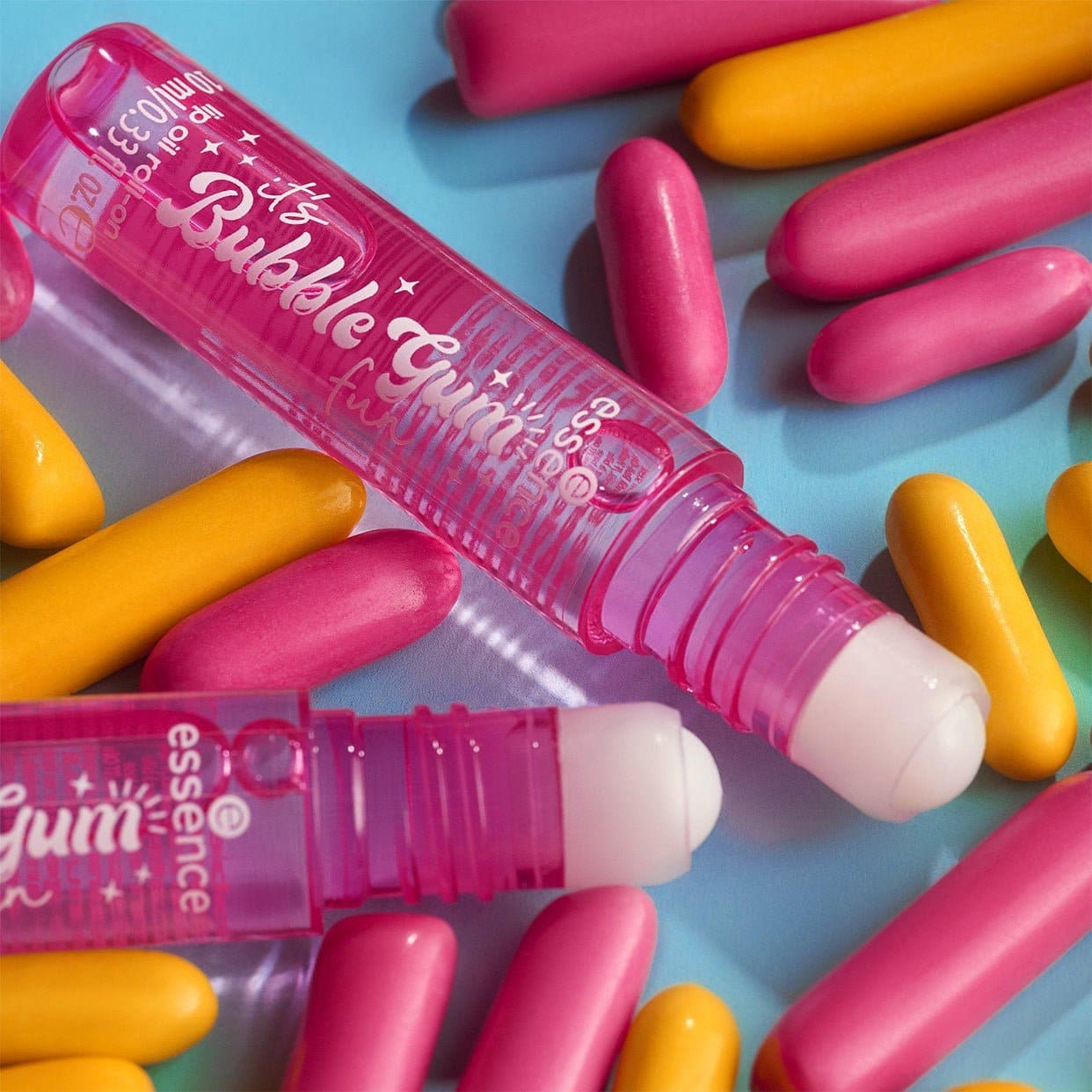 Essence it's Bubble Gum fun lip oil roll-on Lip Oil - XOXO cosmetics