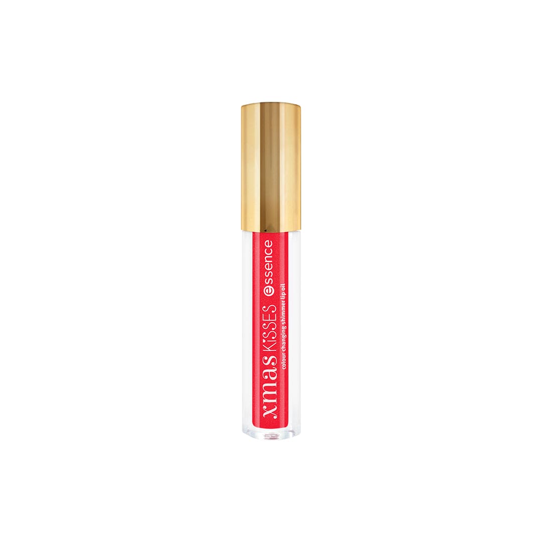 Essence xmas Kisses Colour Changing Shimmer Lip Oil - 01 Kiss & Wish! Lip Oil - XOXO cosmetics