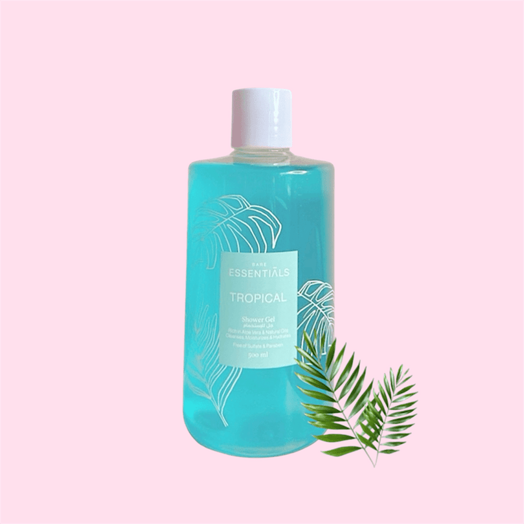 Essentials Tropical Shower Gel - 500ml Shower Gel - XOXO cosmetics