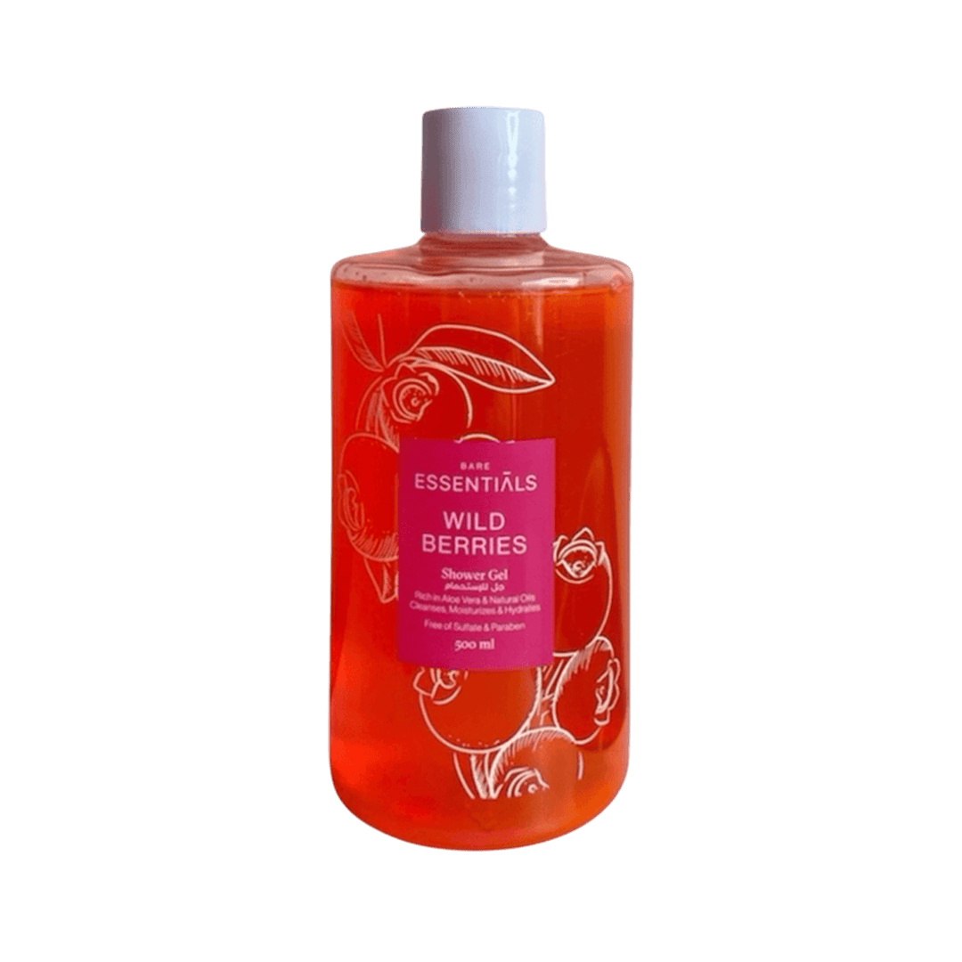 Essentials Wild Berries Shower Gel - 500ml Shower Gel - XOXO cosmetics