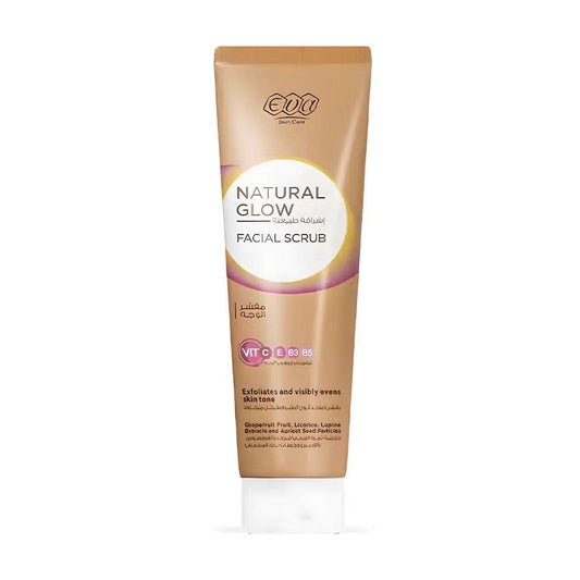 Eva Skincare Natural glow Facial Scrub 100 ml Face Scrub - XOXO cosmetics