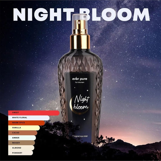 Ever Pure Night Bloom Fragrance Mist Body Mist - XOXO cosmetics