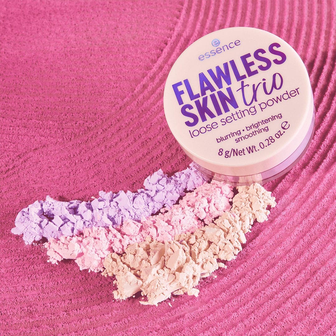 Three Powder Essence FLAWLESS SKIN Trio Loose Setting Powder – XOXO Beauty & Cosmetics