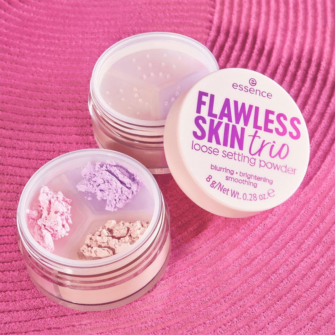 FLAWLESS SKIN trio loose setting powder Powder - XOXO cosmetics