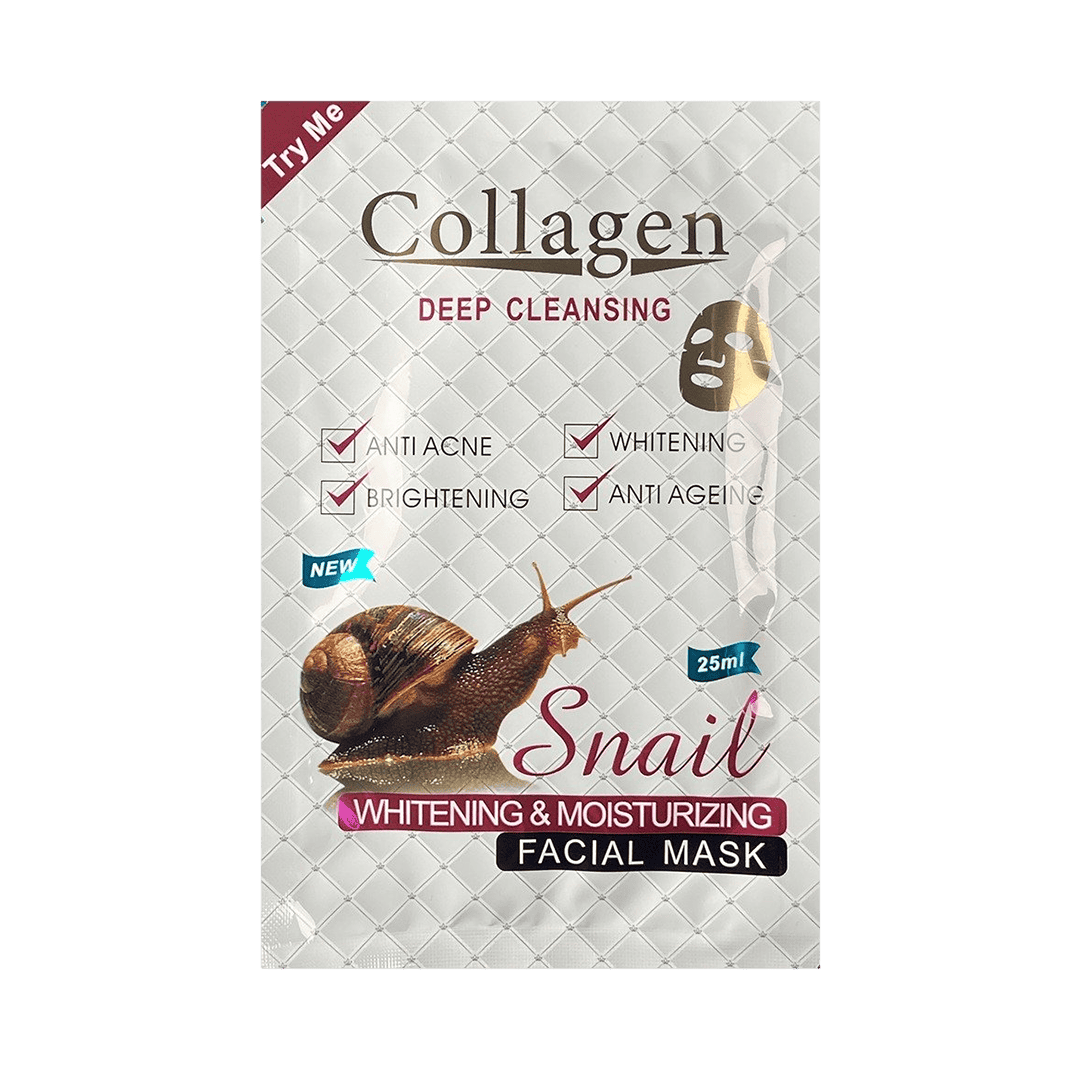 Farm Stay Collagen Snail Face Sheet Mask Face Mask - XOXO cosmetics