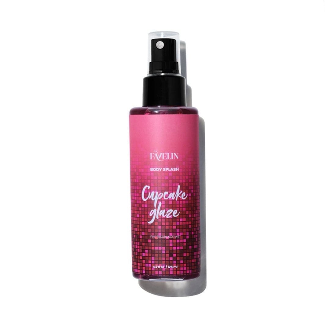 Favelin Cupcake Glaze Body Splash 125ml Body Mist - XOXO cosmetics