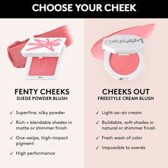 Fenty Beauty Fenty Cheeks Suede Powder Blush blush - XOXO cosmetics