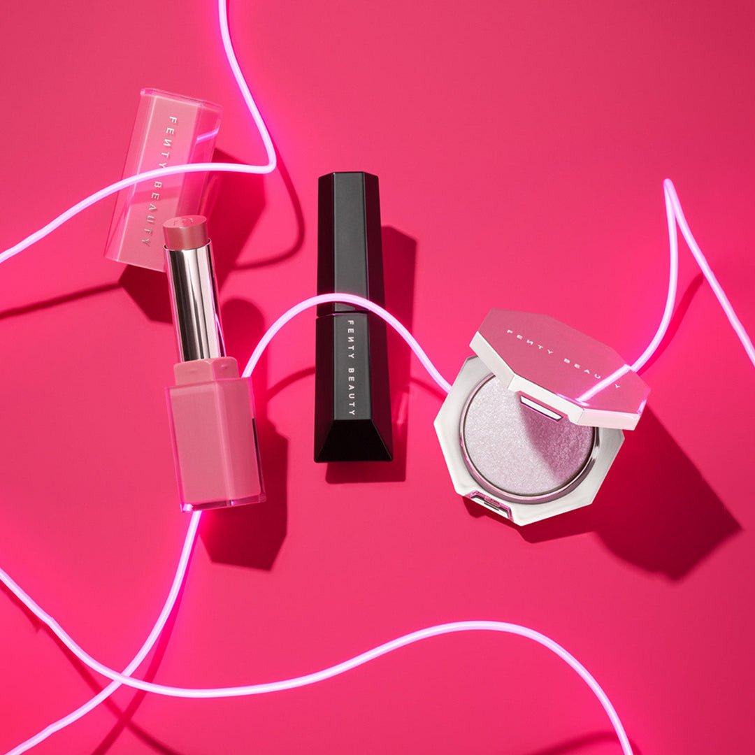 Fenty Beauty Fenty's Finest 3-Piece Face, Eye + Lip Kit Makeup Set - XOXO cosmetics