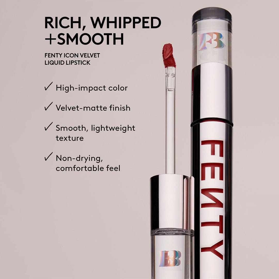 Fenty Beauty Icon Velvet Liquid Lipstick Liquid Lipstick - XOXO cosmetics