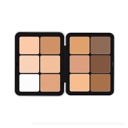 Ferrarucci 12 Color Powder Contour Palette Contour - XOXO cosmetics