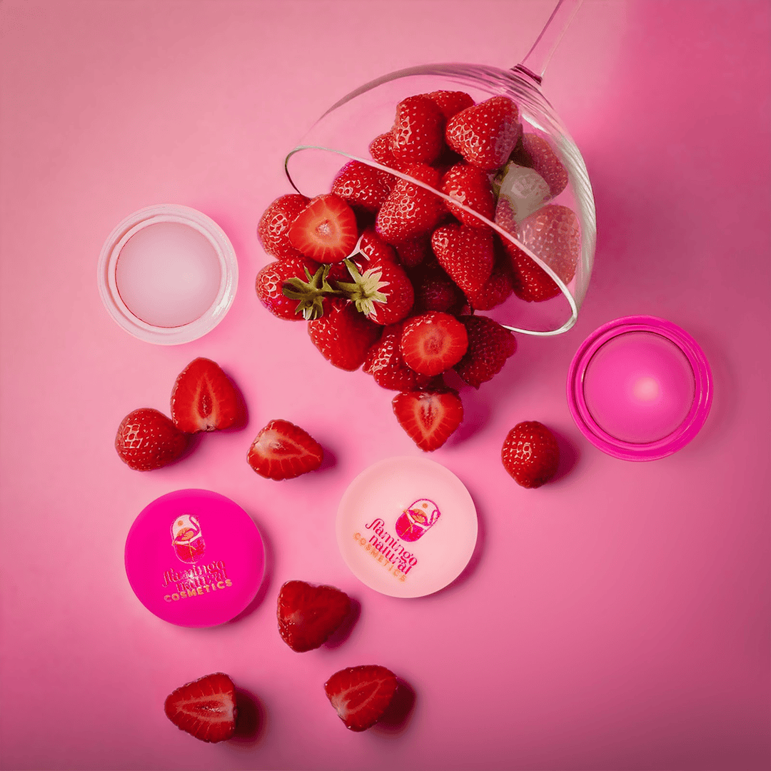 Flamingo Natural Ball Lip Balm Lip Balm - XOXO cosmetics