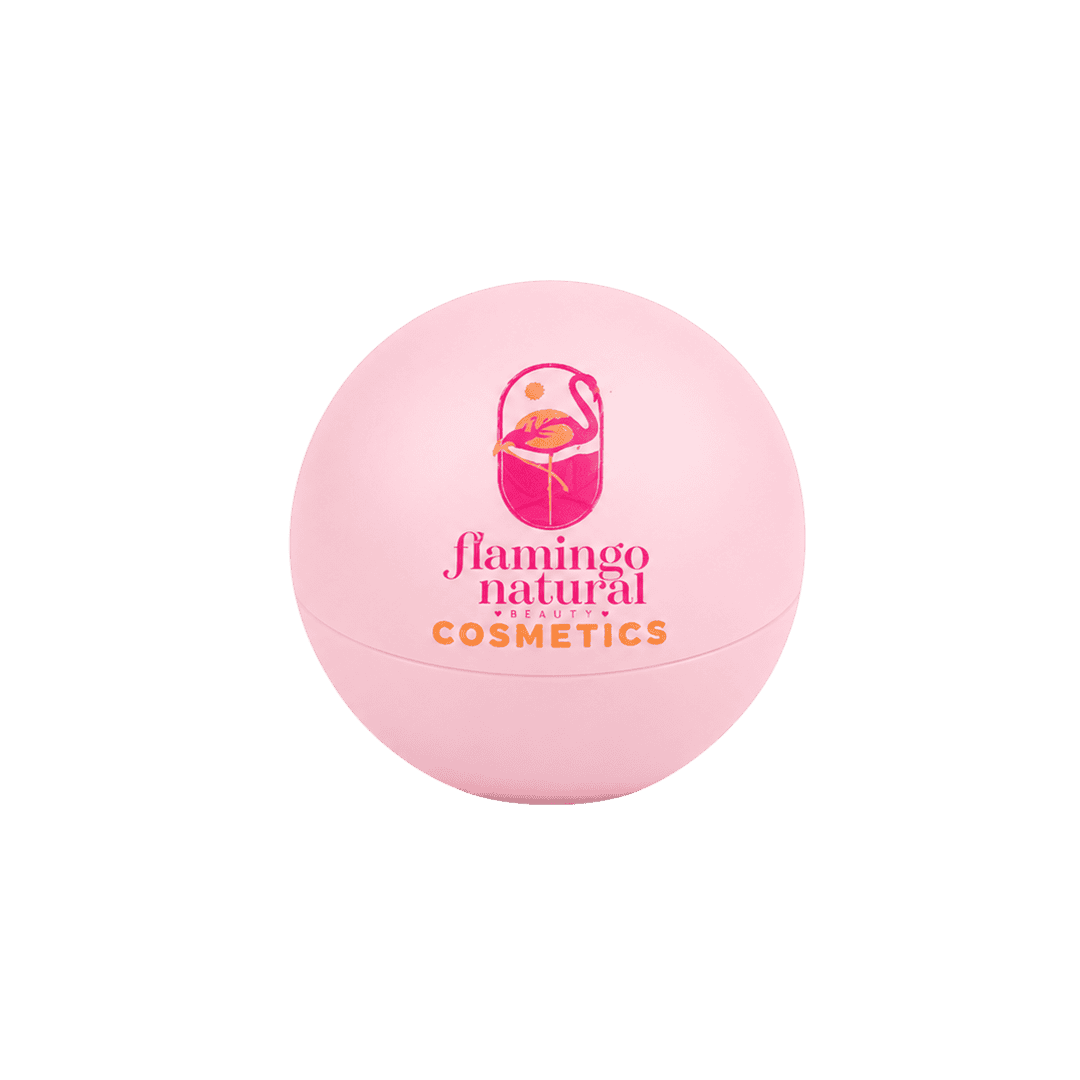 Flamingo Natural Ball Lip Balm Lip Balm - XOXO cosmetics
