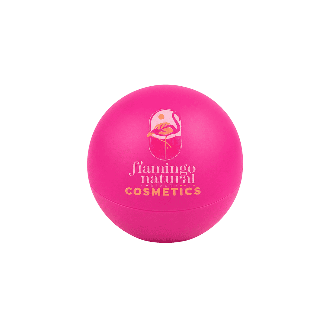 Flamingo Natural Ball Lip Balm Lip Balm - XOXO cosmetics