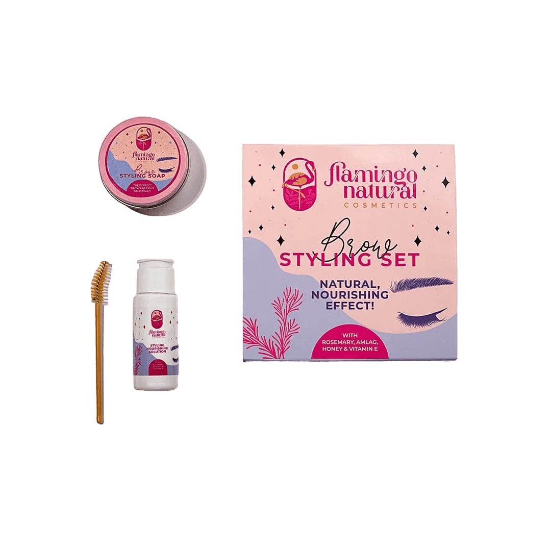 Flamingo Natural Brow Styling Set Eyebrow - XOXO cosmetics