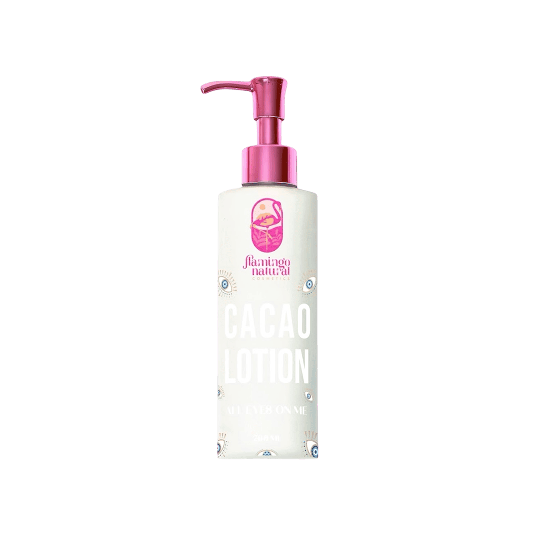 Flamingo Natural Cacao All Eyes On Me Lotion - 200ml Body Lotion - XOXO cosmetics