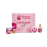 Flamingo Natural Lip Care Set Lip Set - XOXO cosmetics