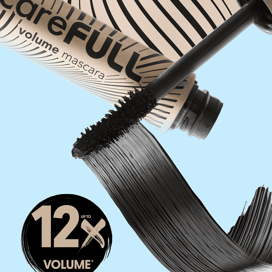 Flormar Carefull Volume Mascara - 000 Black Mascara - XOXO cosmetics