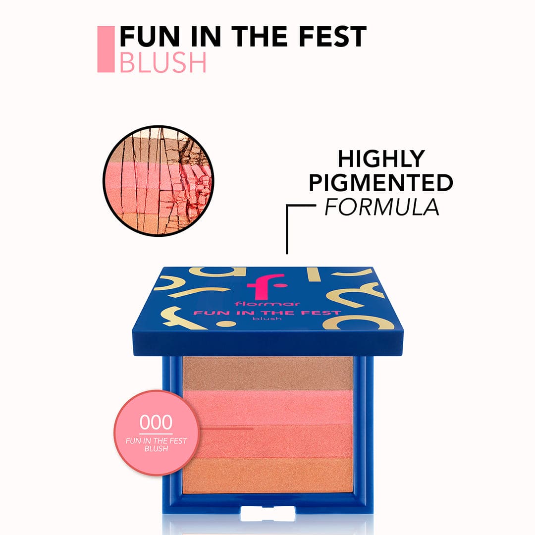 Flormar Colorete Fun In The Fest Shimmer Blusher - XOXO cosmetics