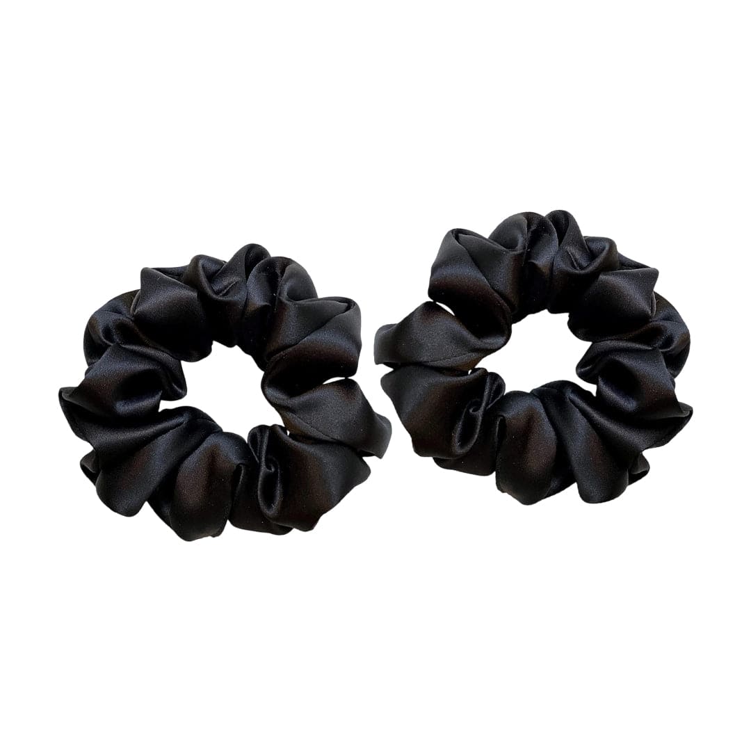 Fragrance & Fabric Satin Scrunchie Set of Two Hair Tools - XOXO cosmetics