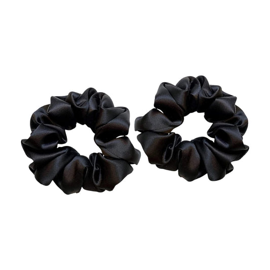 Fragrance & Fabric Satin Scrunchie Set of Two Hair Tools - XOXO cosmetics