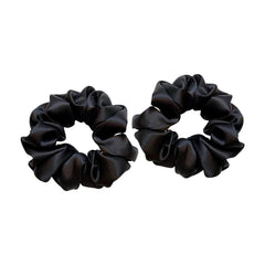 Fragrance & Fabric Satin Scrunchie Set of Two Hair Tools - XOXO cosmetics