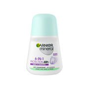 GARNIER Mineral 6-in-1 Protection 48h Anti-Transparent Deodorant - Blumig Frisch Deodorant - XOXO cosmetics