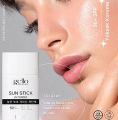 GELLO 50 SPF Sunscreen Sun Stick UV Shield Sunblock - XOXO cosmetics