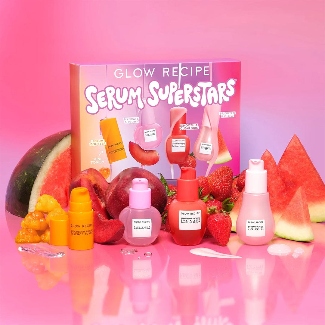 Glow Recipe Serum Superstars Set Face Kit - XOXO cosmetics