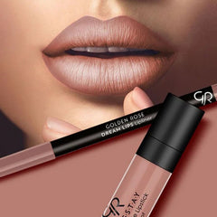 Golden Rose Matte Lip Kit - Warm Nude Lip Kit - XOXO cosmetics