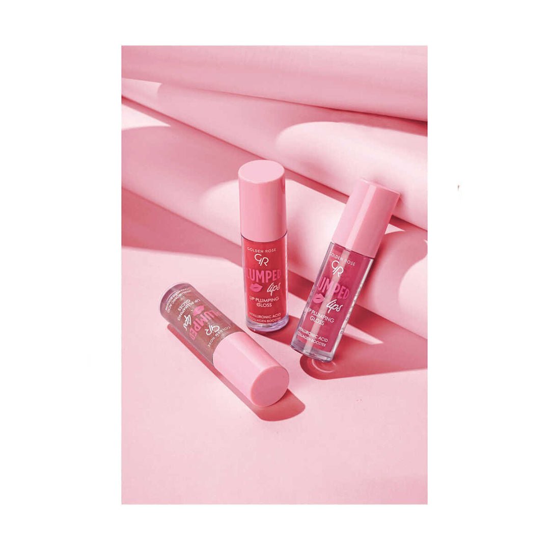 Golden Rose Plumped Lips Lip Plumping Gloss Lip Plumper - XOXO cosmetics