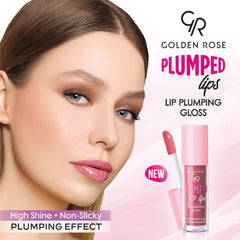 Golden Rose Plumped Lips Lip Plumping Gloss Lip Plumper - XOXO cosmetics