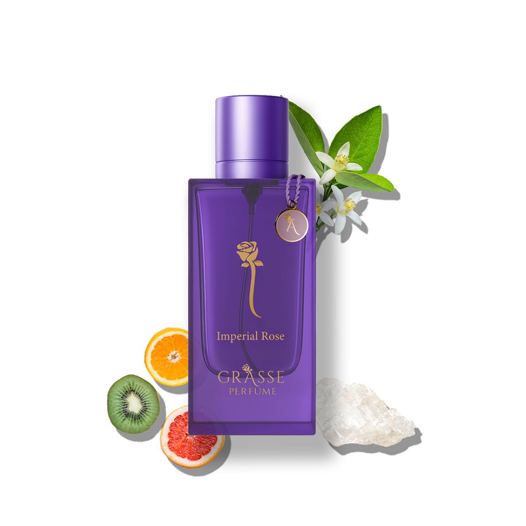 Grasse Perfume Imperial Rose Eau de Parfum - 100ml Perfume - XOXO cosmetics