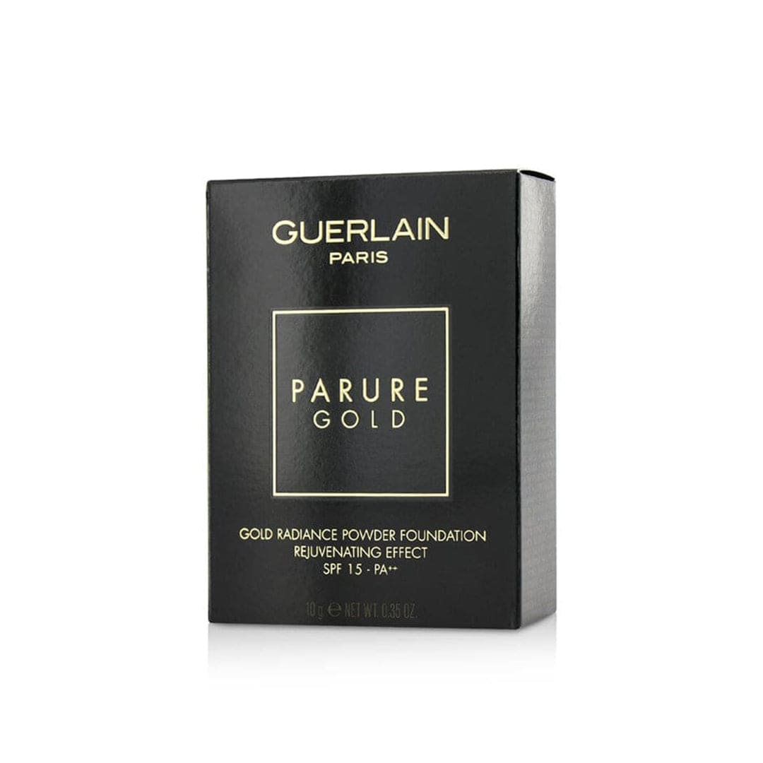 Guerlain Parure Gold - Gold Radiance Powder Foundation SPF 15 - 01 Beige Pale Foundation - XOXO cosmetics