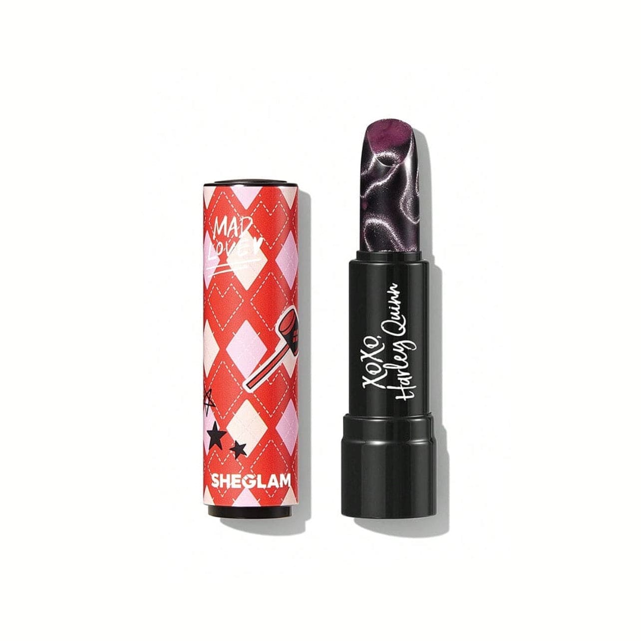 Harley Quinn X SHEGLAM Thrill Seeker Color-Changing Lipstick-FunHouse Lipstick - XOXO cosmetics