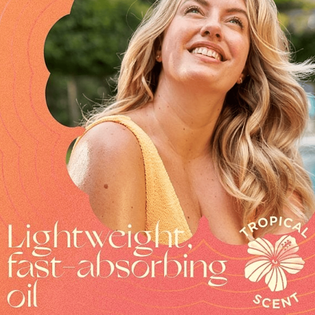 Hawaiian Tropic Glowing Protection Dry Oil Spf30 - 75ml Body Oil - XOXO cosmetics